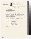 Letter from JFK to Mrs. Joseph Steelman, October 6, 1960